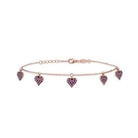 Anklet Kurshuni Woman in Silver KA265B11RS